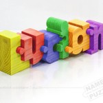 Personalized Name Puzzle Lucian